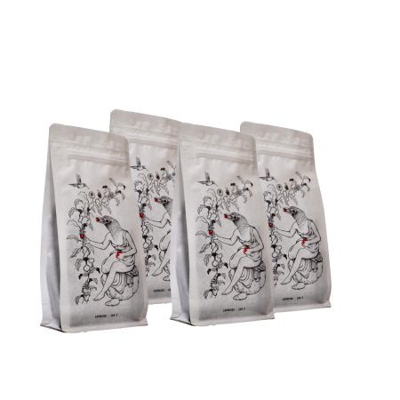 Espresso Nganda - 4 x 250g Beutel