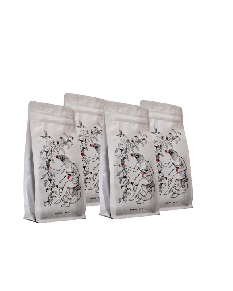 Espresso Nganda - 4 x 250g Beutel